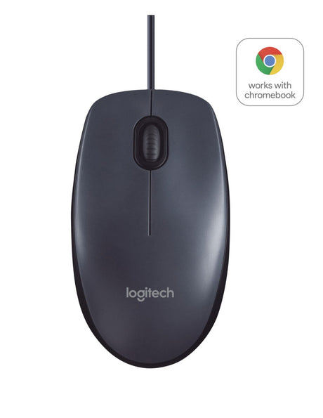 Mouse Logitech B100 Optical USB Mouse black (910-003357)
