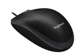Mouse Logitech B100 Optical USB Mouse black (910-003357)