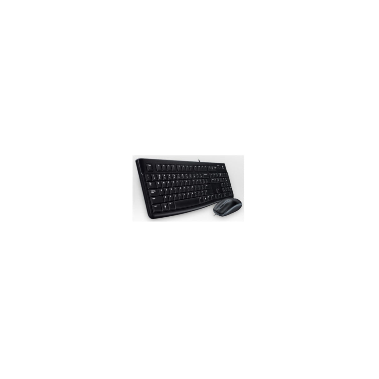 Keyboard & Mouse Logitech Wired Kombo MK120 black (DE) (920-002540)