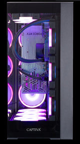 Captiva PC Highend Gaming R99-732 (Ryzen 9 9900X/RX9070 XT 16GB GDDR6/SSD 2TB/64GB/WLAN/Windows 11 Home 64-bit)