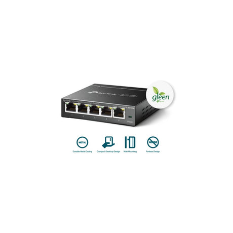 TP-Link Switcher Desktop 5-port 10/100M/1000M TL-SG105E, Bild 5