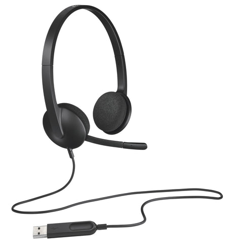 Headset Logitech H340 wired black (981-000475)