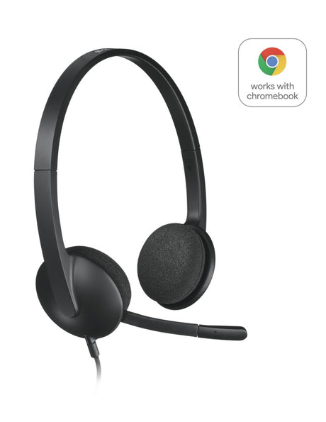 Headset Logitech H340 wired black (981-000475), Bild 2