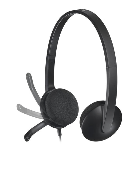 Headset Logitech H340 wired black (981-000475), Bild 3
