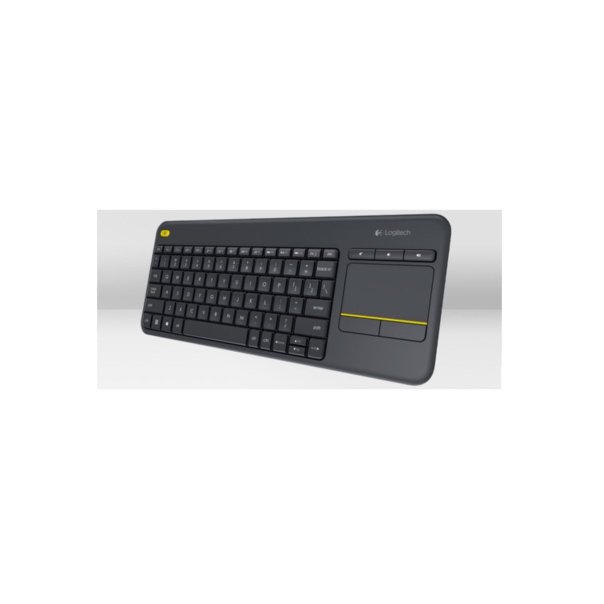 Keyboard Logitech K400 Plus Wireless Touch black (DE) (920-007127)