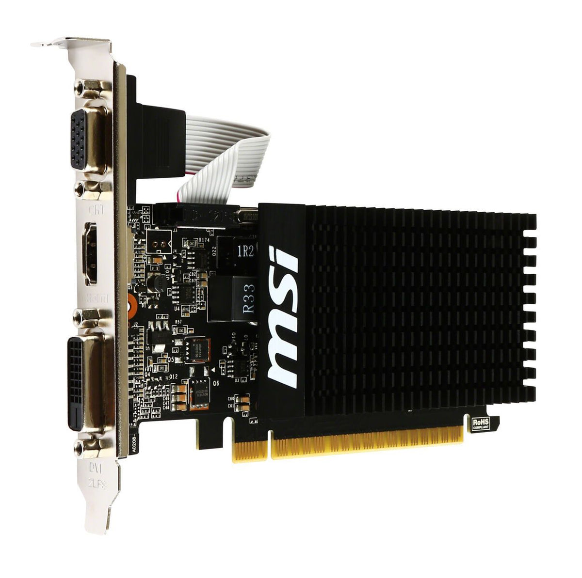 VGA MSI GeForce® GT 710 2GB 2GD3H LP, Bild 4