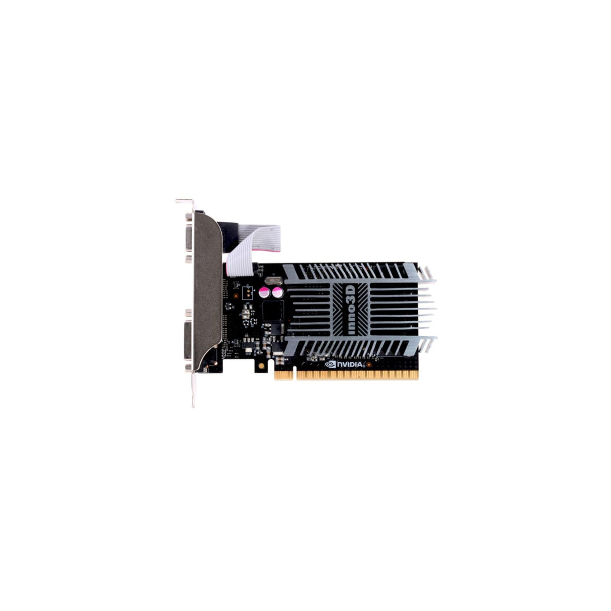 VGA Inno3D GeF. GT710, 2GB SDDR3 64bit, HDMI, DVI, PCI-E mit CUDA, passiv