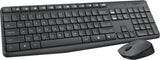 Keyboard & Mouse Logitech Wireless Combo MK235 black (DE) (920-007905)
