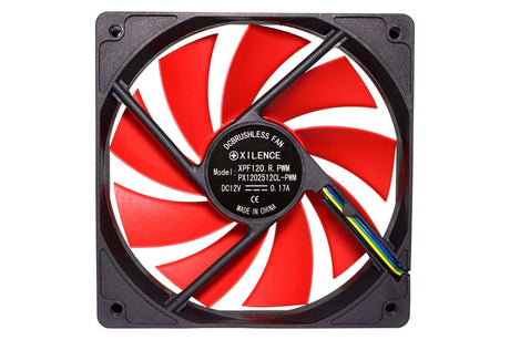 PC- Gehäuselüfter XILENCE Performance C case fan 120 mm, red PWM, XPF120.R.PWM [38658_3_1280x1280..jpg]