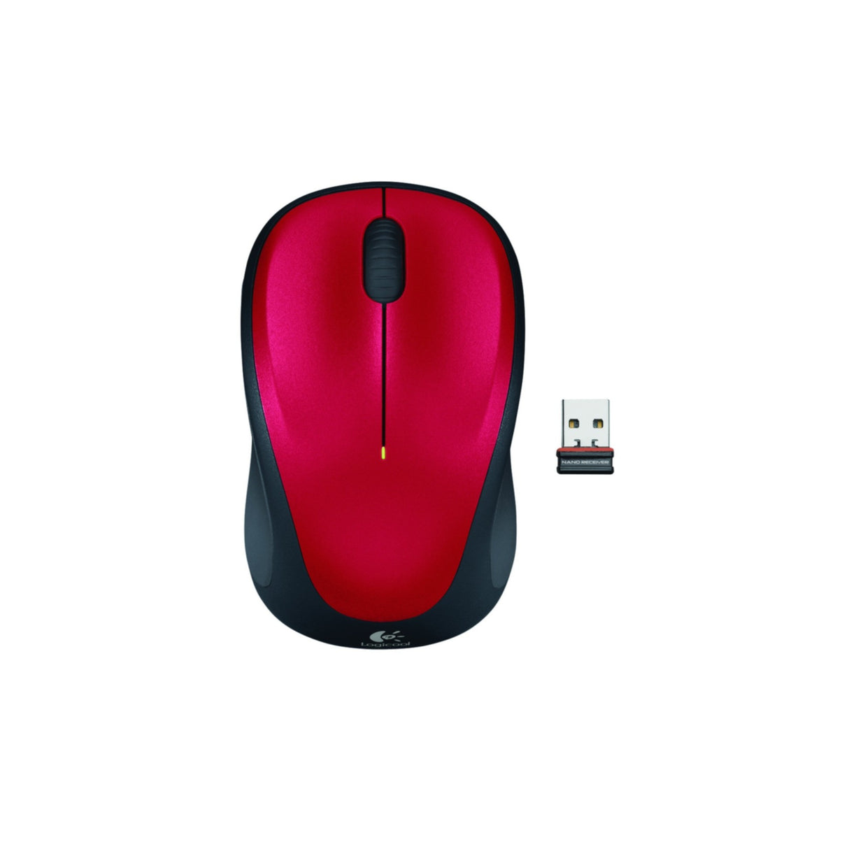 Mouse Logitech M235 Wireless red (910-002496)