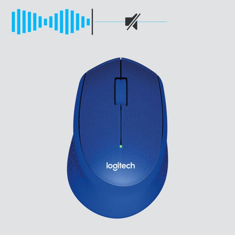 Mouse Logitech M330 Silent plus blue (910-004910), Bild 2