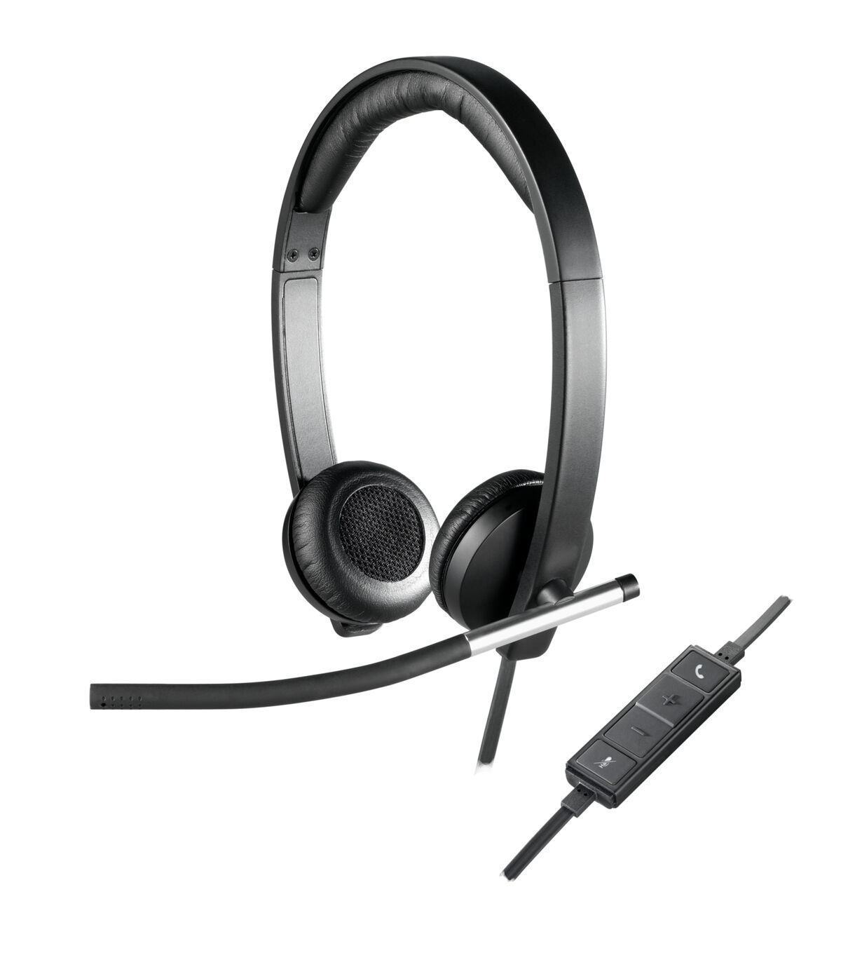 Headset Logitech H650e Stereo (981-000519)