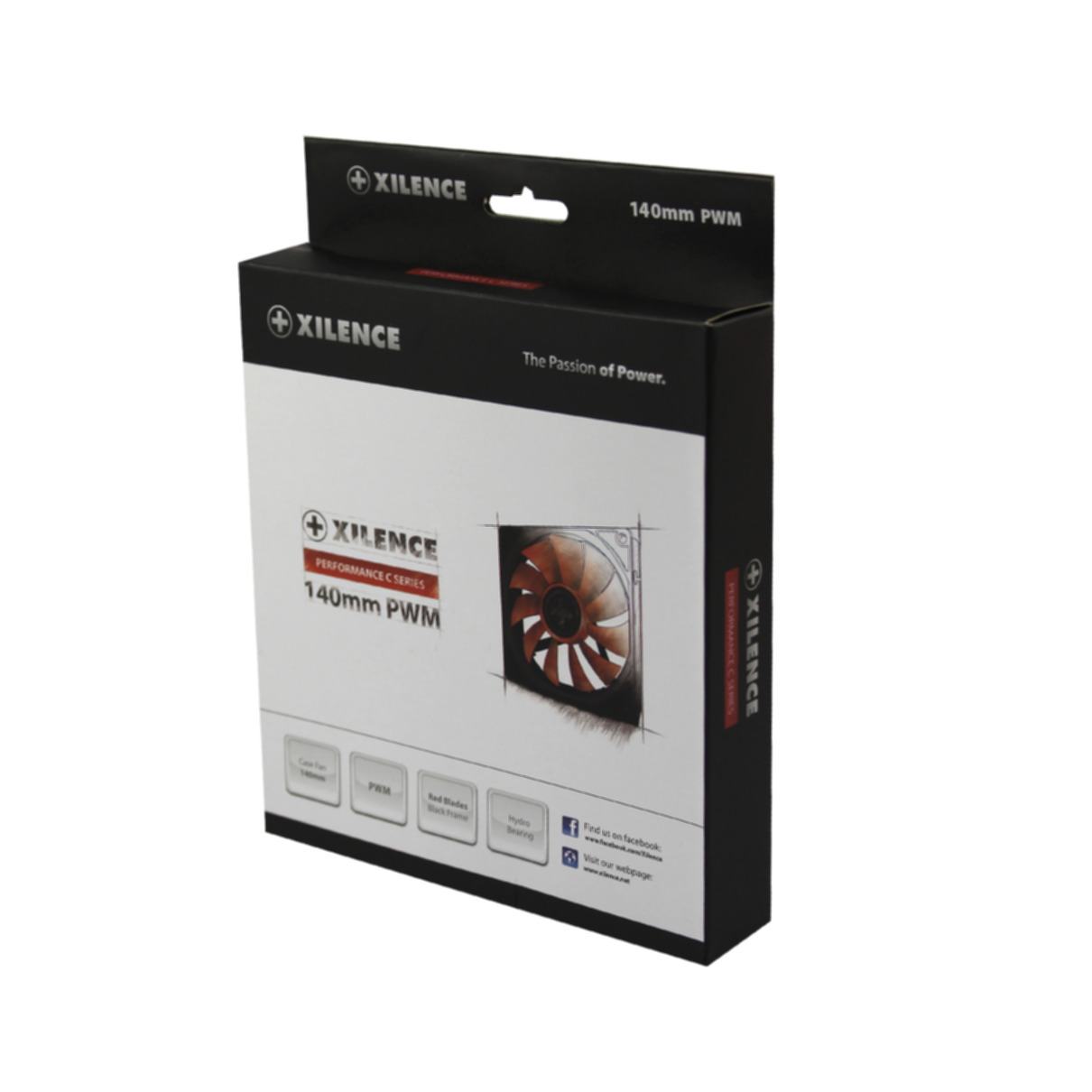 PC- Gehäuselüfter XILENCE Performance C case fan 140 mm, XPF140.R.PWM