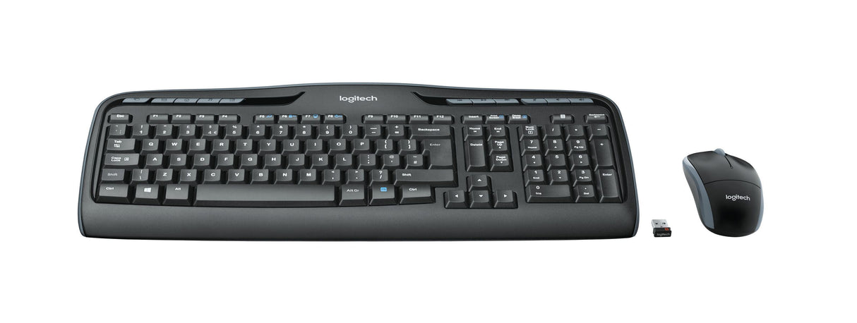Keyboard & Mouse Logitech Wireless Combo MK330 black (DE) (920-008533)