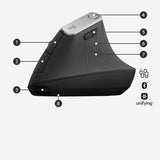 Mouse Logitech MX Vertical (910-005448)