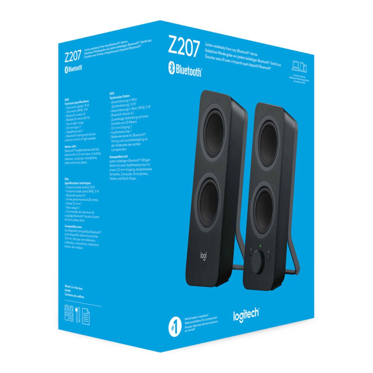 Lautsprecher Logitech Z207 schwarz (980-001295)