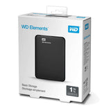 HDD Extern WD 2,5 1TB Elements Portable WDBUZG0010BBK-WESN USB 3.0 7200rpm
