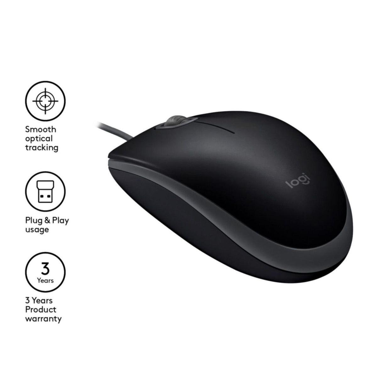 Mouse Logitech B110 silent 910-005508, Bild 6