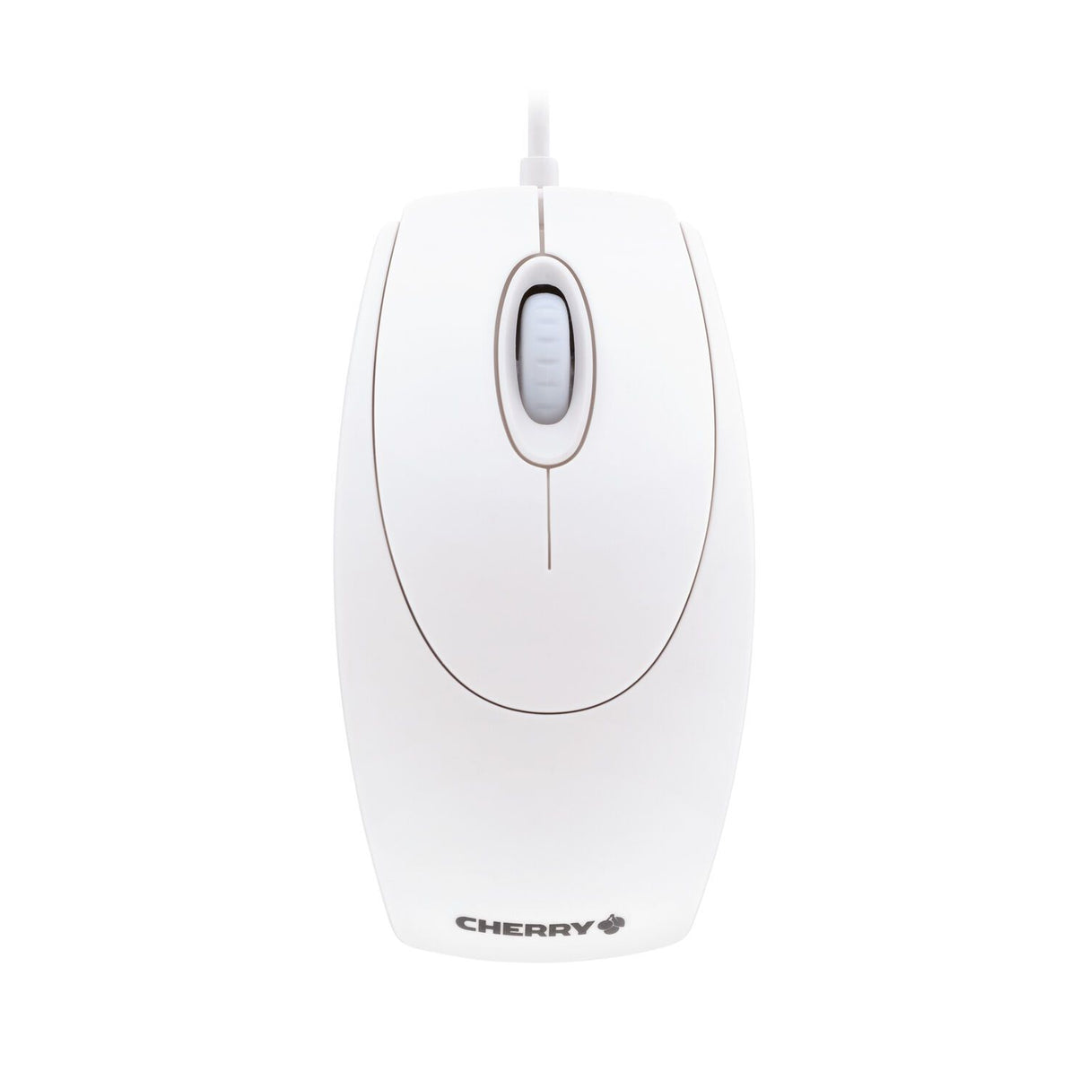 Mouse Cherry Optical WheelMouse wired white-gray (M-5400-0)