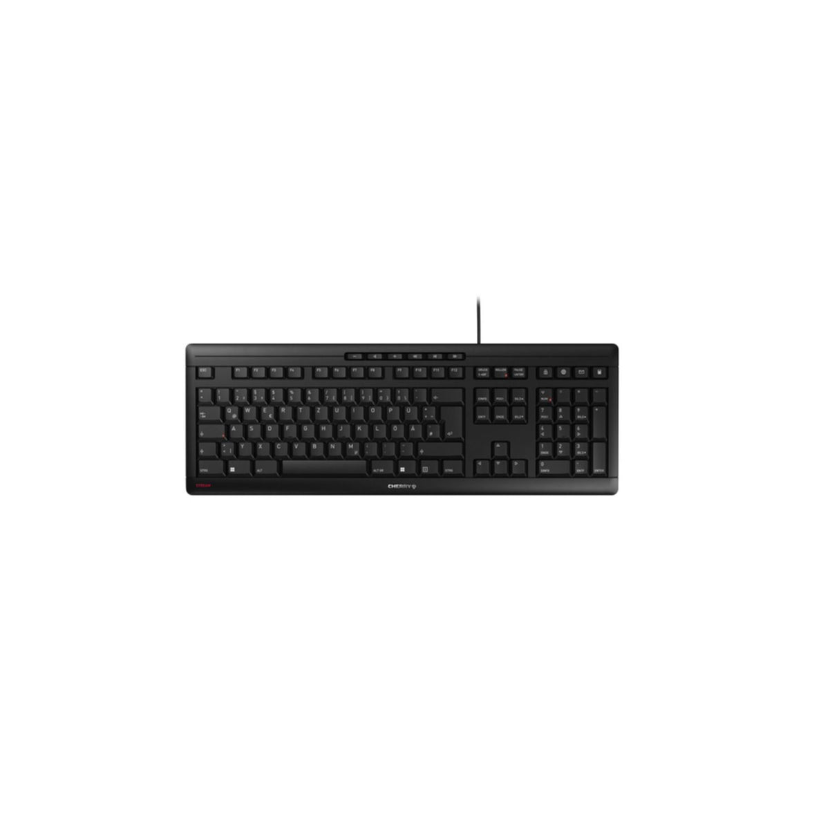 Keyboard Cherry STREAM wired black (DE) (JK-8500DE-2)