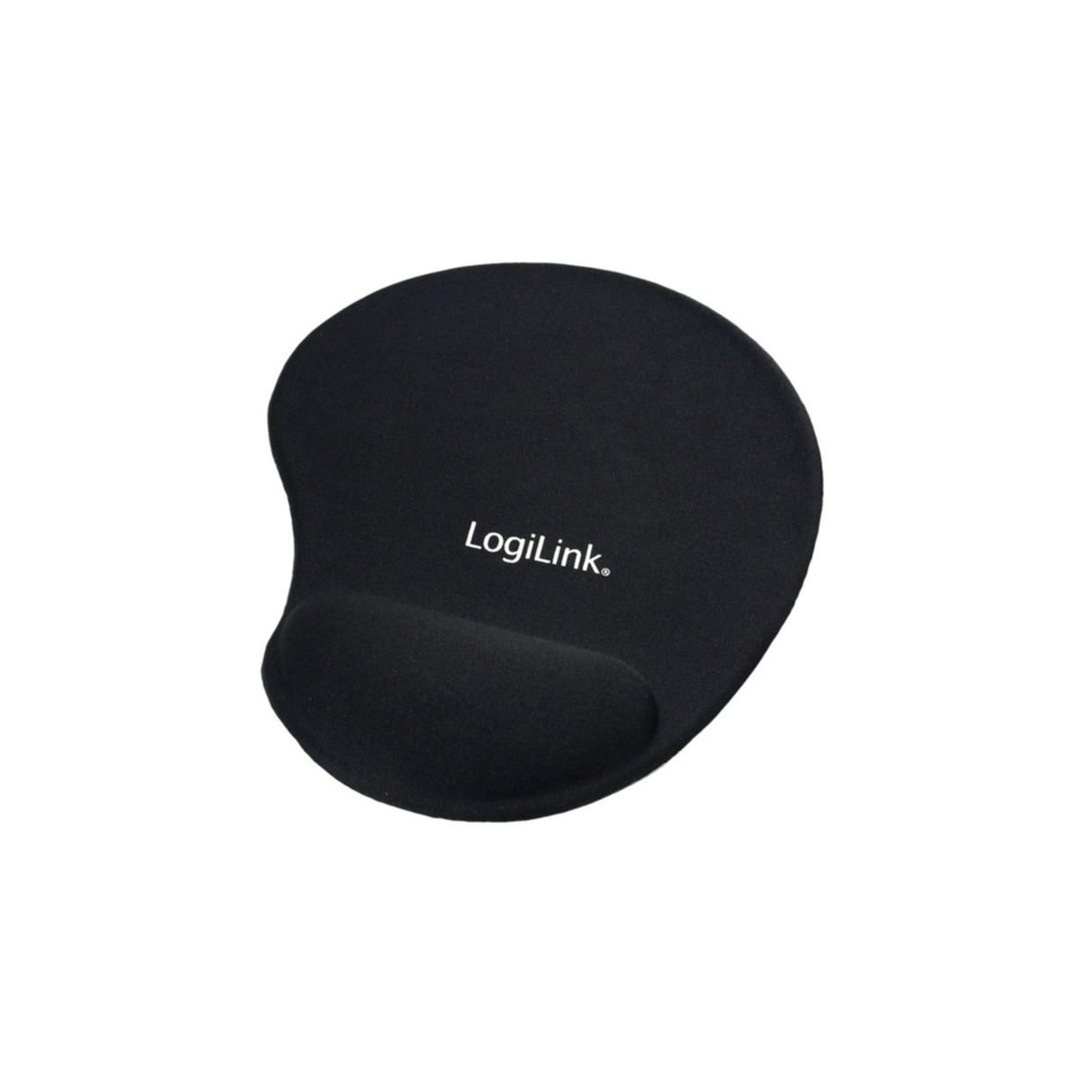 Mouse Pad LogiLink Mousepad mit Silikon Gel Handballenauflage, schwarz