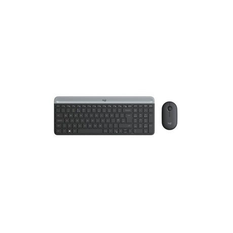 Keyboard & Mouse Logitech Wireless Combo MK470 slim black (DE) (920-009188)