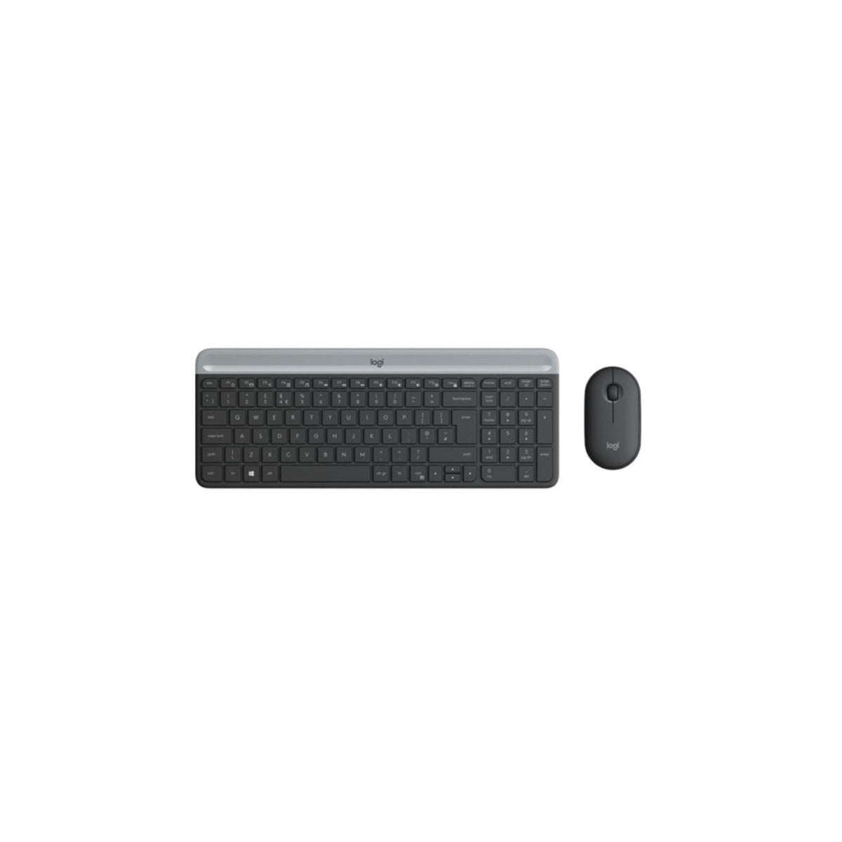 Keyboard & Mouse Logitech Wireless Combo MK470 slim black (DE) (920-009188)