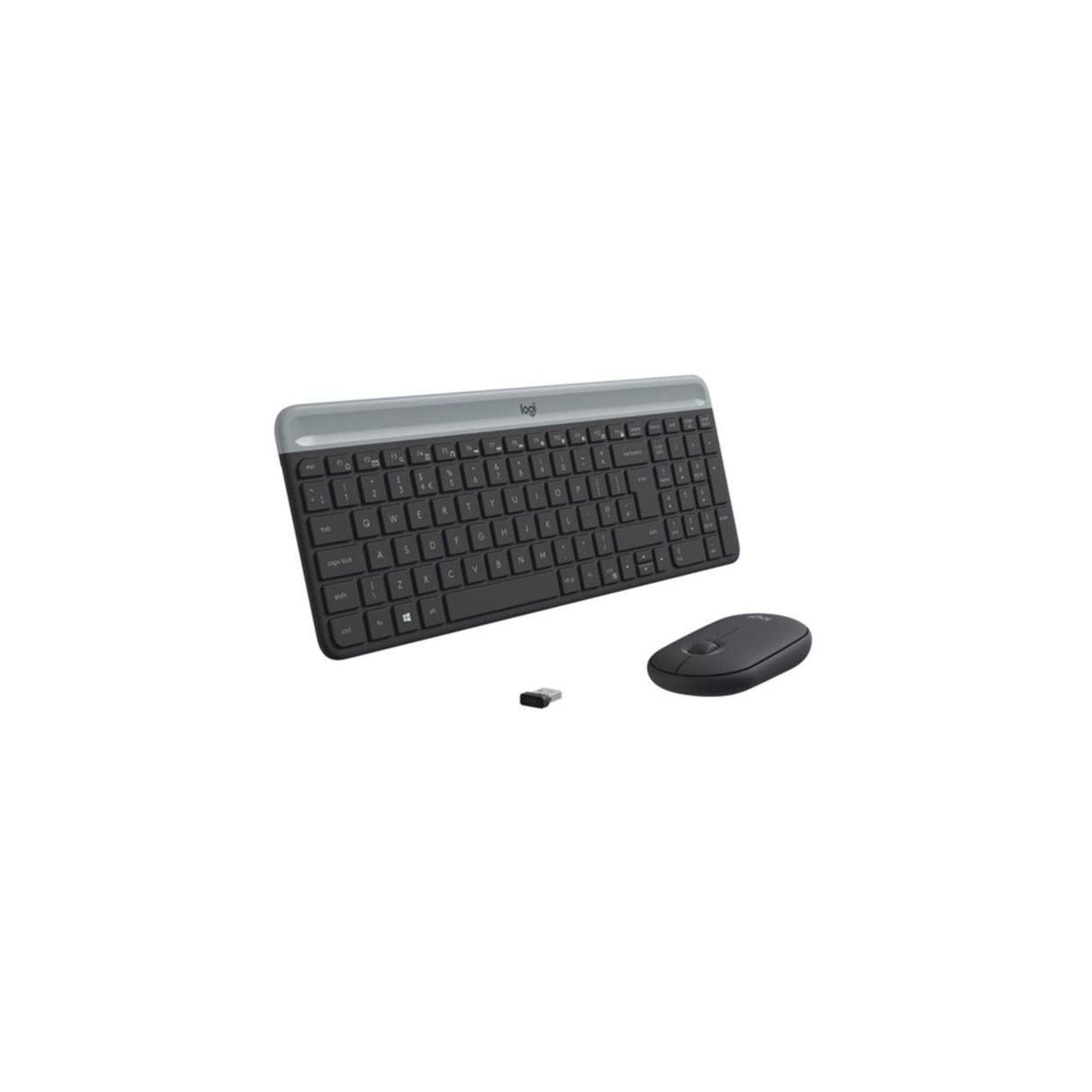 Keyboard & Mouse Logitech Wireless Combo MK470 slim black (DE) (920-009188)