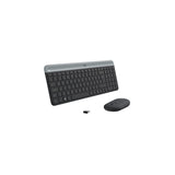 Keyboard & Mouse Logitech Wireless Combo MK470 slim black (DE) (920-009188)