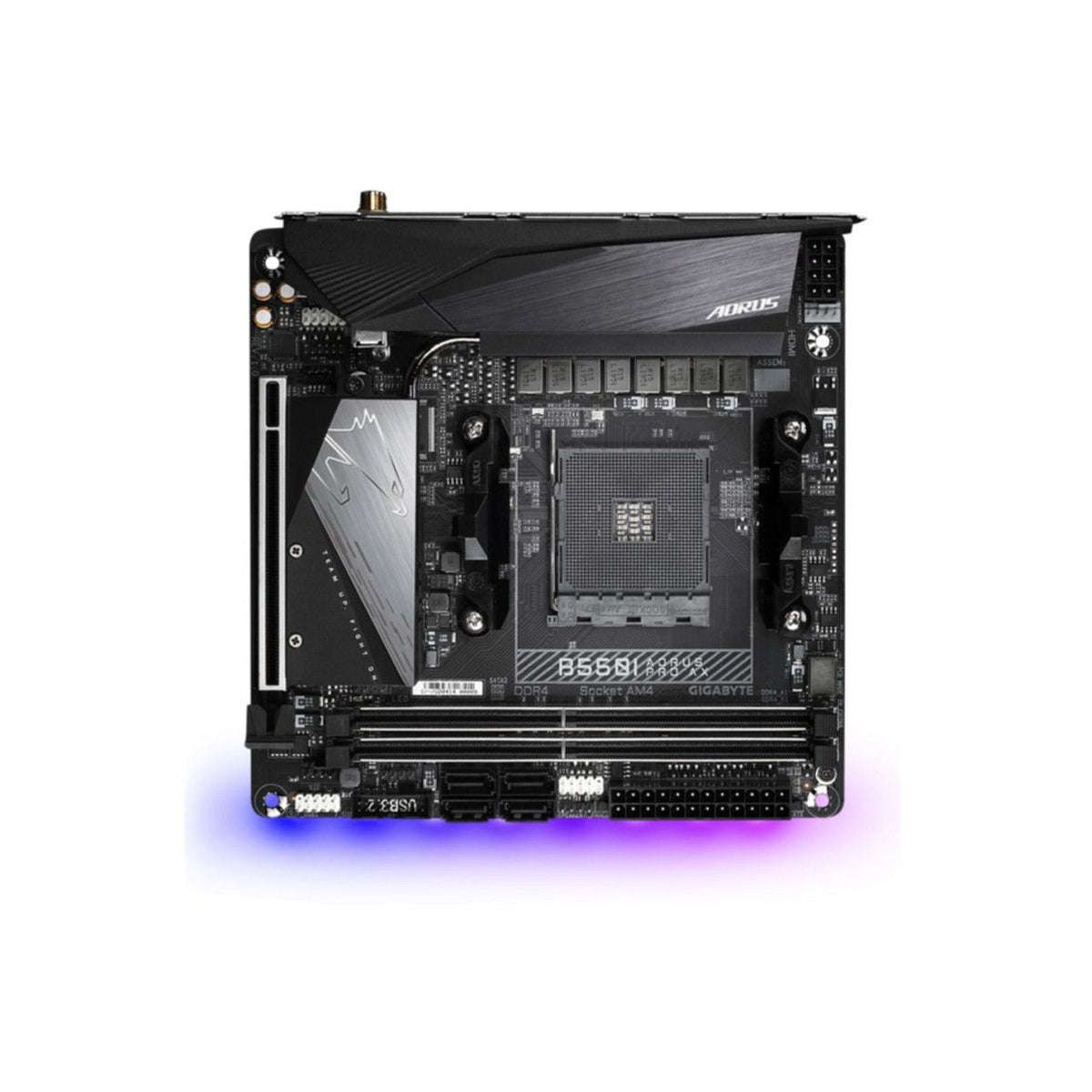 Gigabyte GA-B550I-AORUS PRO AX (AM4) (D), Bild 2