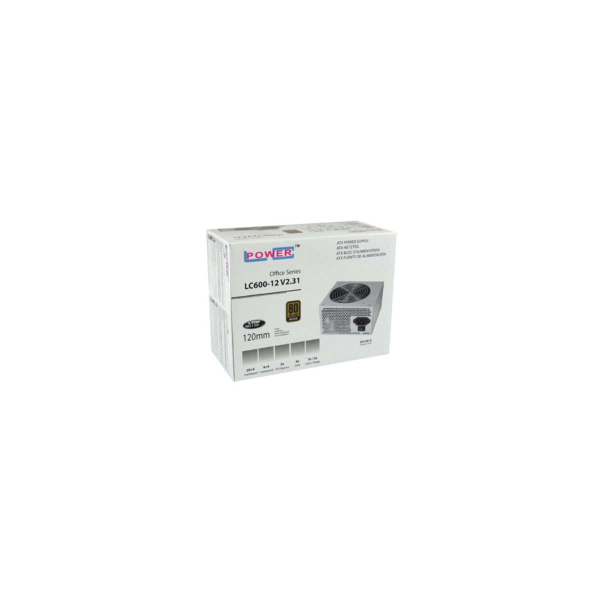 PC- Netzteil LC-Power Office Series LC600-12 V2.31 450W