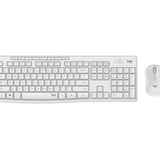 Keyboard & Mouse Logitech Wireless Combo MK295 white (DE) (920-009819)
