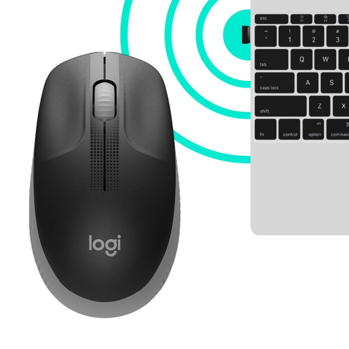 Mouse Logitech M190 Wireless gray (910-005906)