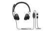 Headset Logitech Zone MSFT Teams Wired black (981-000870)