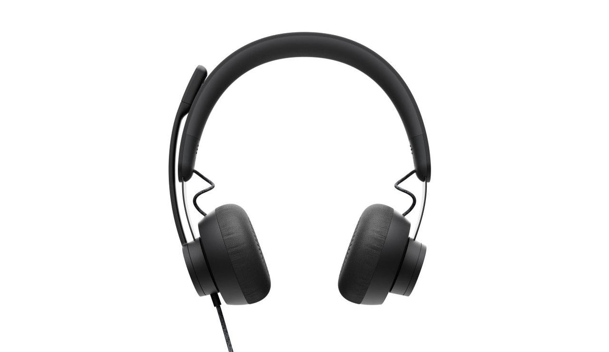 Headset Logitech Zone MSFT Teams Wired black (981-000870), Bild 2