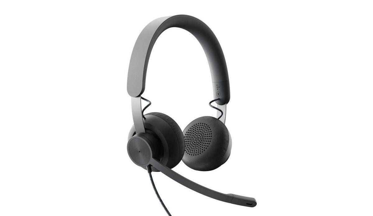 Headset Logitech Zone MSFT Teams Wired black (981-000870), Bild 3