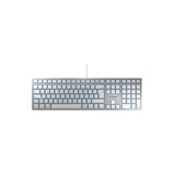 Keyboard Cherry KC 6000 FOR MAC slim wired silver (DE) (JK-1610DE-1)
