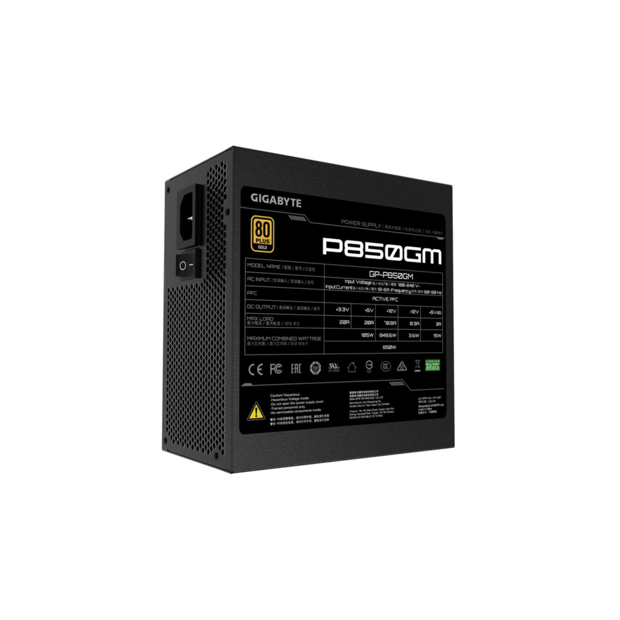 PC- Netzteil Gigabyte GP-P850GM