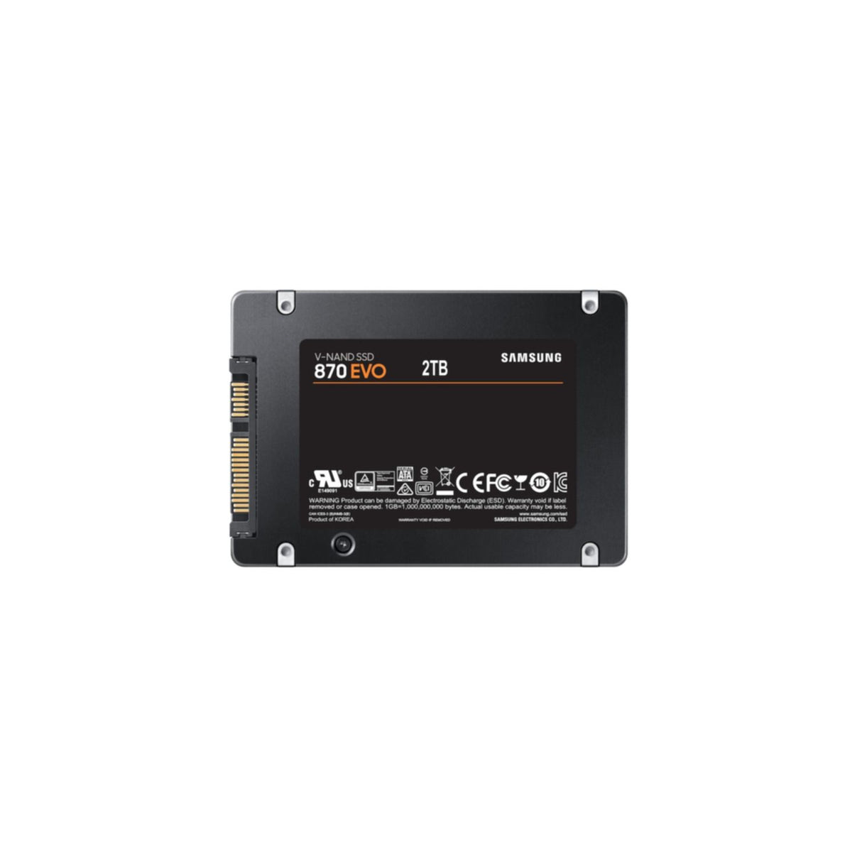 SSD Samsung 870 EVO 2TB Sata3  MZ-77E2T0B/EU