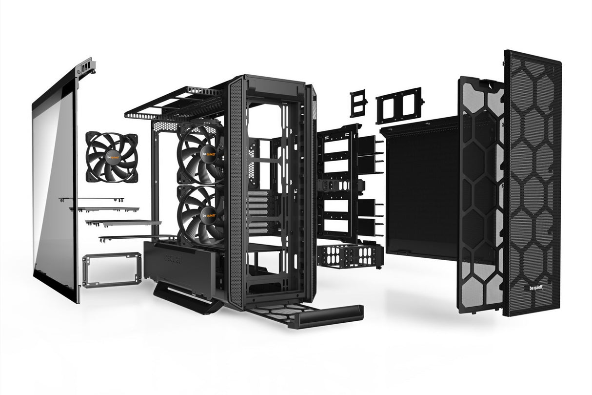 PC- Gehäuse BeQuiet Silent Base 802 Window - Schwarz