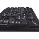 Keyboard & Mouse Logitech Wired Combo MK120 black  (US) (920-002562)