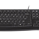 Keyboard & Mouse Logitech Wired Combo MK120 black  (US) (920-002562)