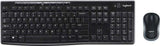 Keyboard & Mouse Logitech Wireless Combo MK270 black (US) (920-004509)
