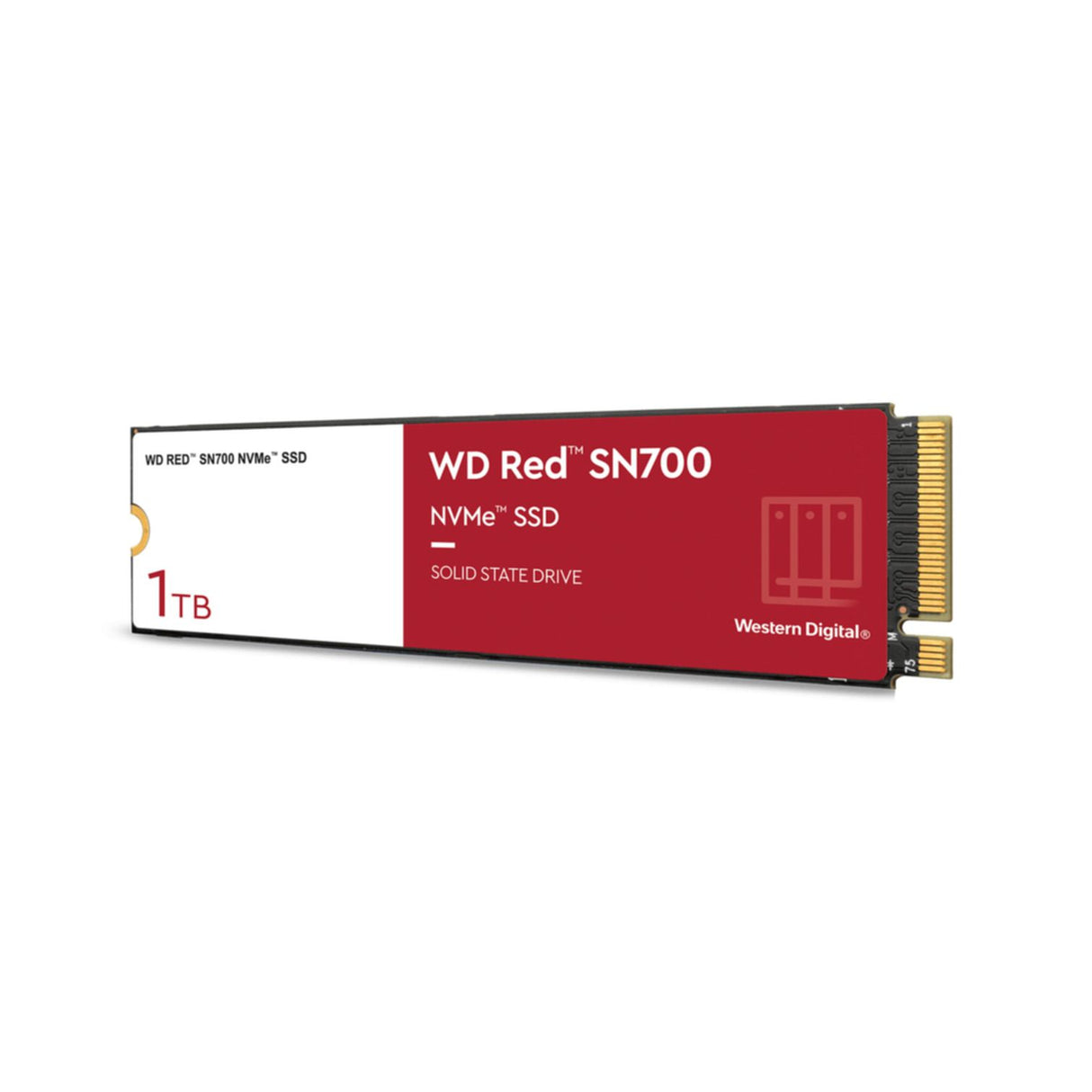 SSD WD RED SN700 1TB NAS NVME M.2 PCIe WDS100T1R0C PCIe 3.0 x4