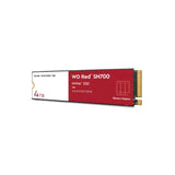 SSD WD RED SN700 4TB NAS NVME M.2 PCIe Express Gen3.0 x4 WDS400T1R0C