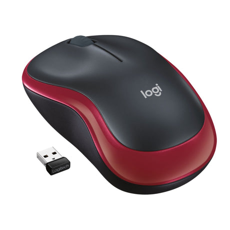 Maus Logitech M185 Wireless red (910-002237)