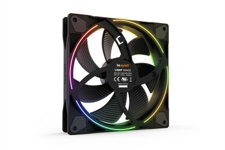PC- Gehäuselüfter Be Quiet Light Wings 140mm PWM black BL074, Bild 5
