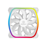 PC- Gehäuselüfter Enermax SquA RGB UCSQARGB12P-W-BP3  - 3er Pack (weiß)
