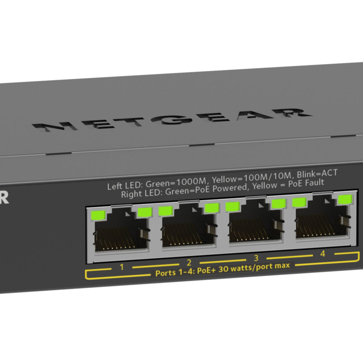 NETGEAR Plus Switch 5-port 10/100/1000 GS305EPP-100PES