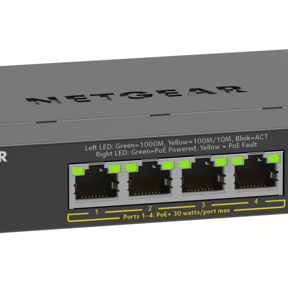 NETGEAR Plus Switch 5-port 10/100/1000 GS305EPP-100PES, Bild 4